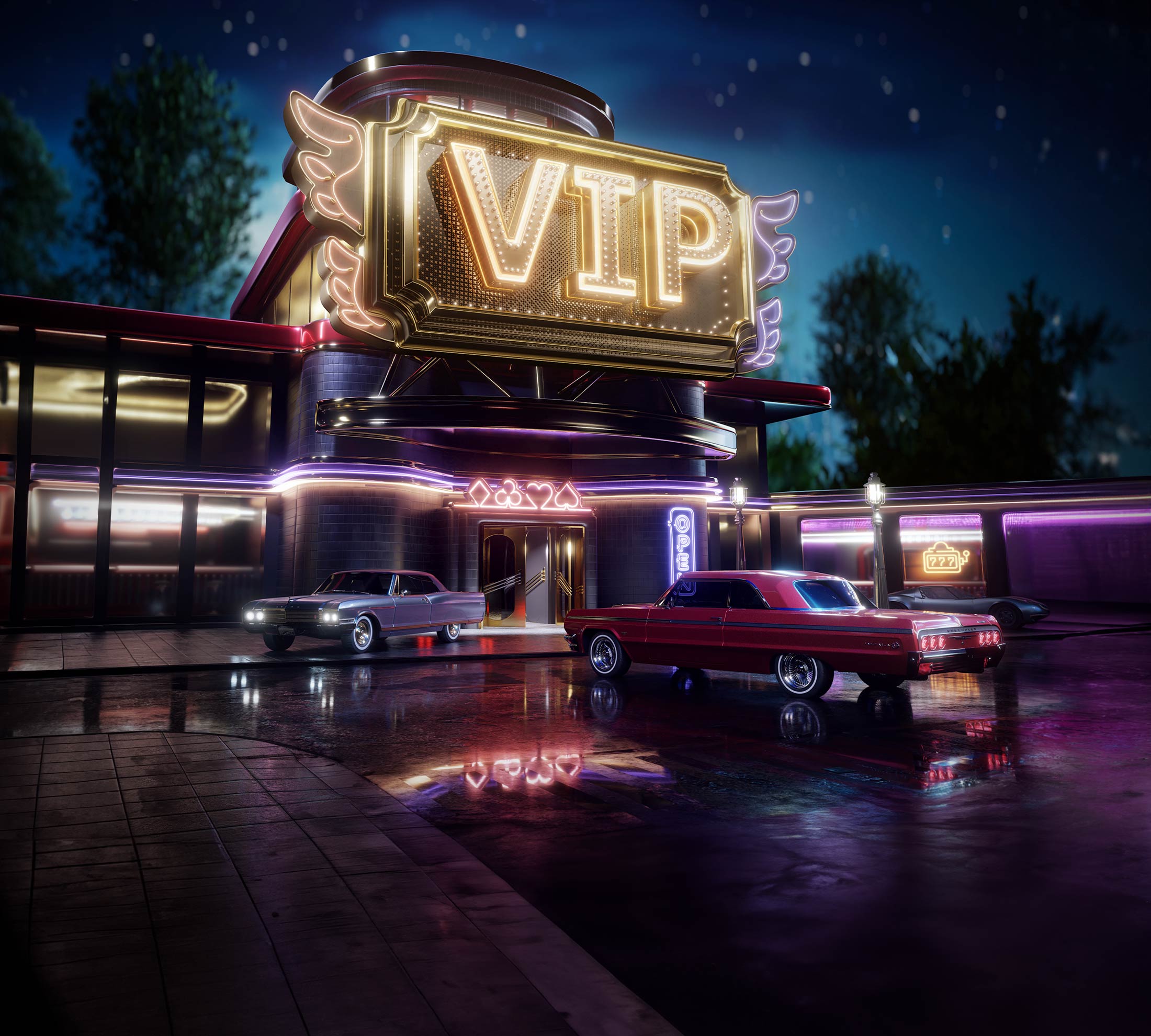 promo background