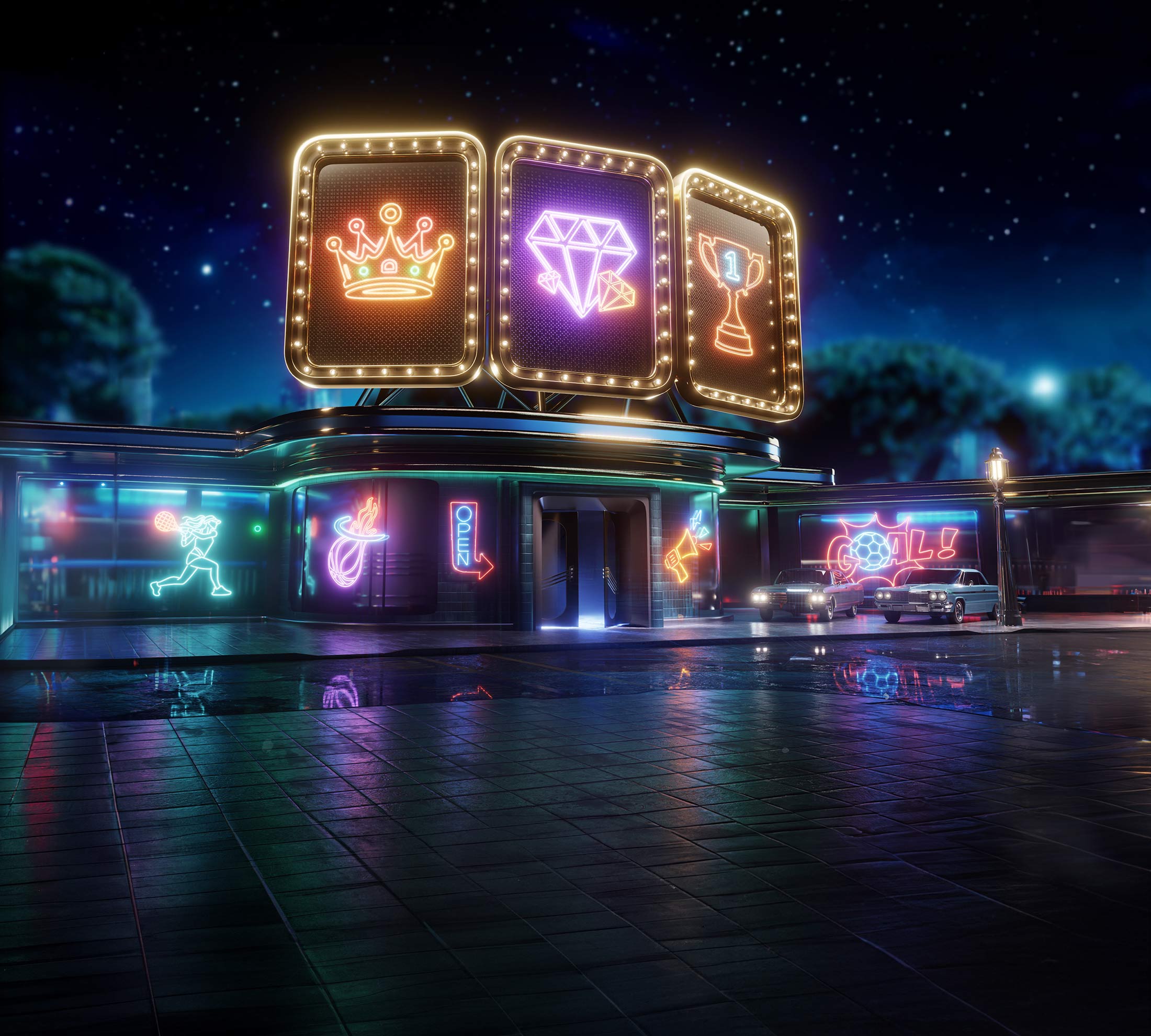 promo background
